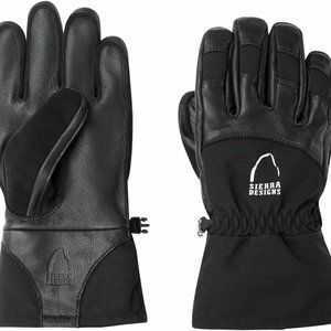 New Sierra Designs Glove Soft Shell & Leather Mens